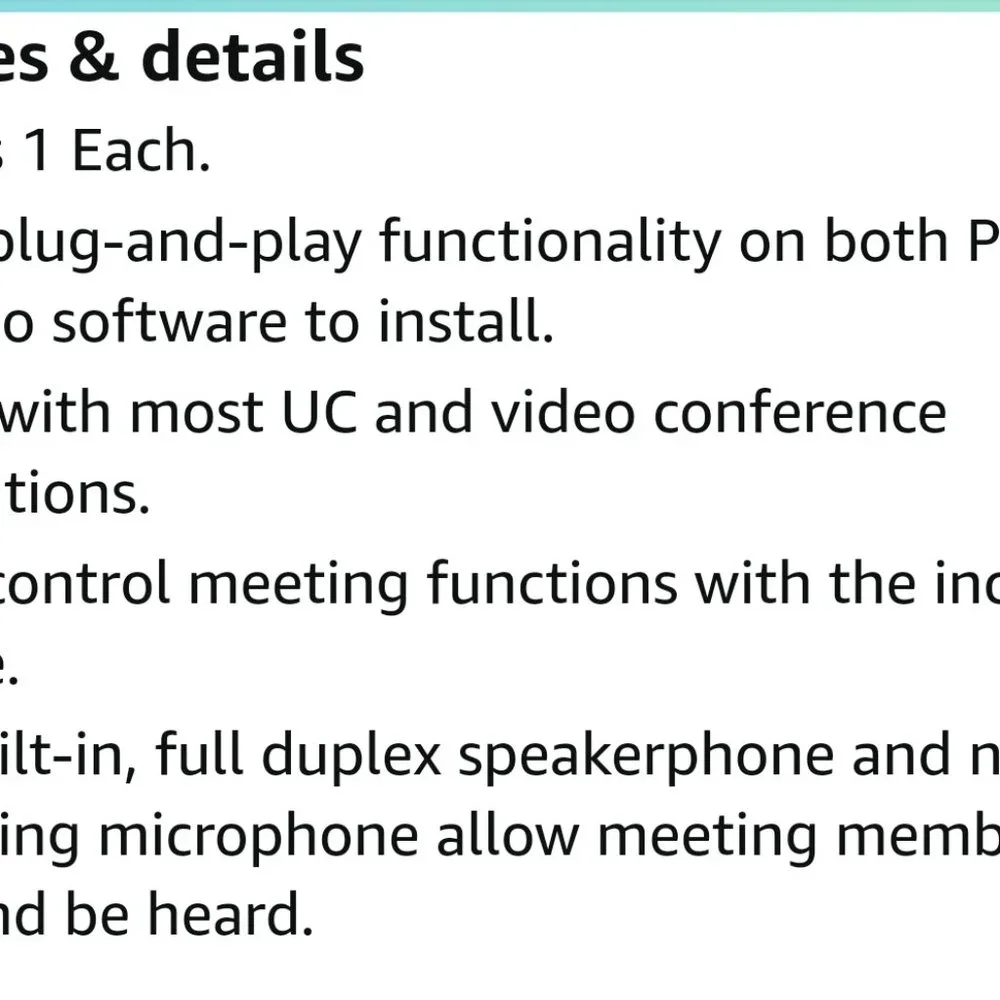 Logitech Conference Cam